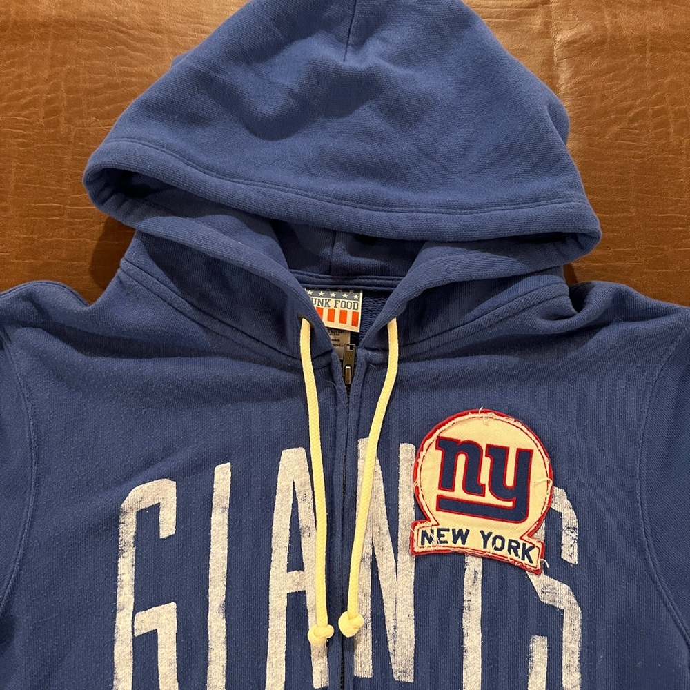 NFL New York Giants Full Zip Hoodie - Size Large - Picture 3 of 11